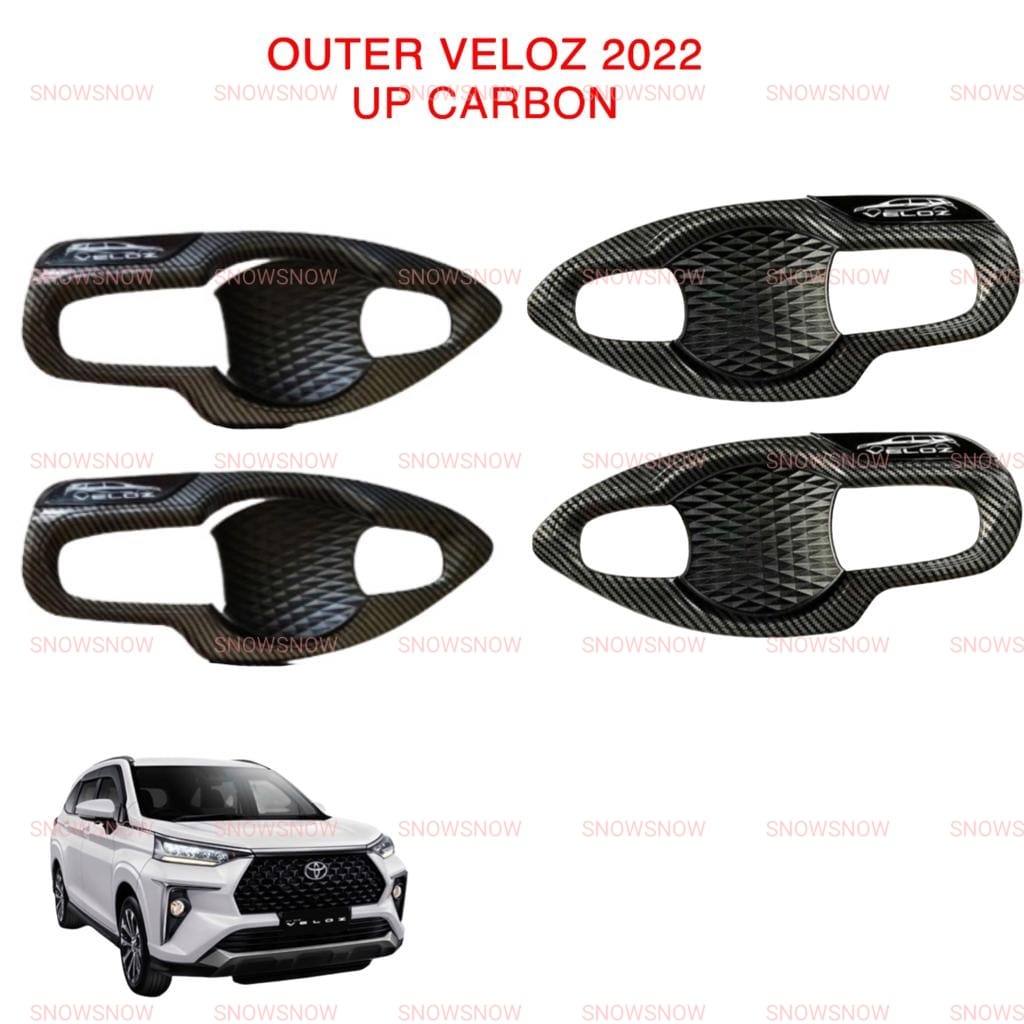 Cover Outer Avanza Xenia Veloz 2021 2022 2023 2024 UP Exclusive Carbon