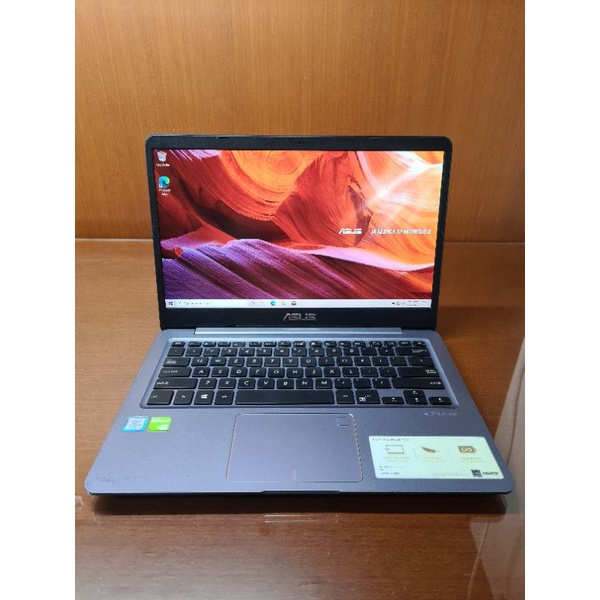 Asus Vivobook S14 S410U I5-8250U, RAM 16GB, STORAGE SSD 128GB HDD 1TB, VGA Intel + NVIDIA MX150 VRAM