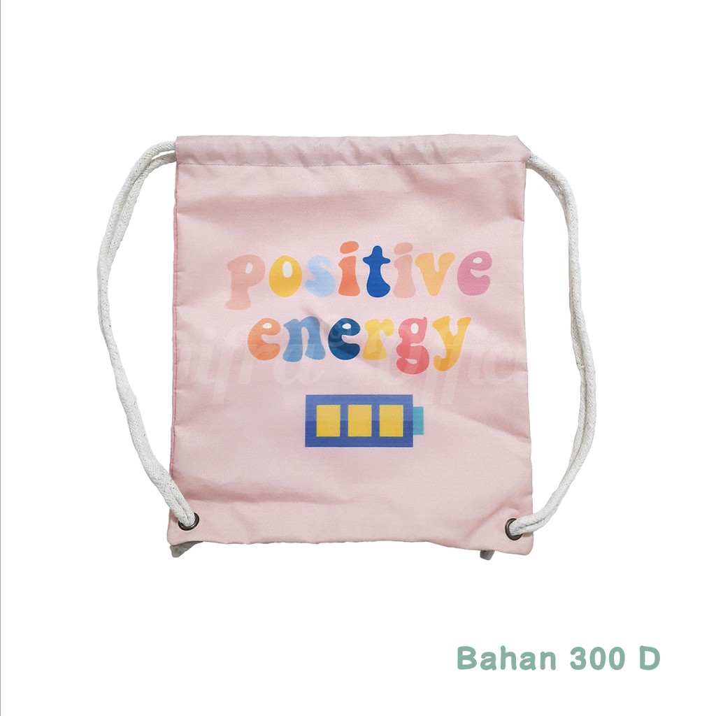 TAS SERUT STRING BAG WANITA GAMBAR KARAKTER UNICORN BEAR CAT LUCU UNIK SHIFRA