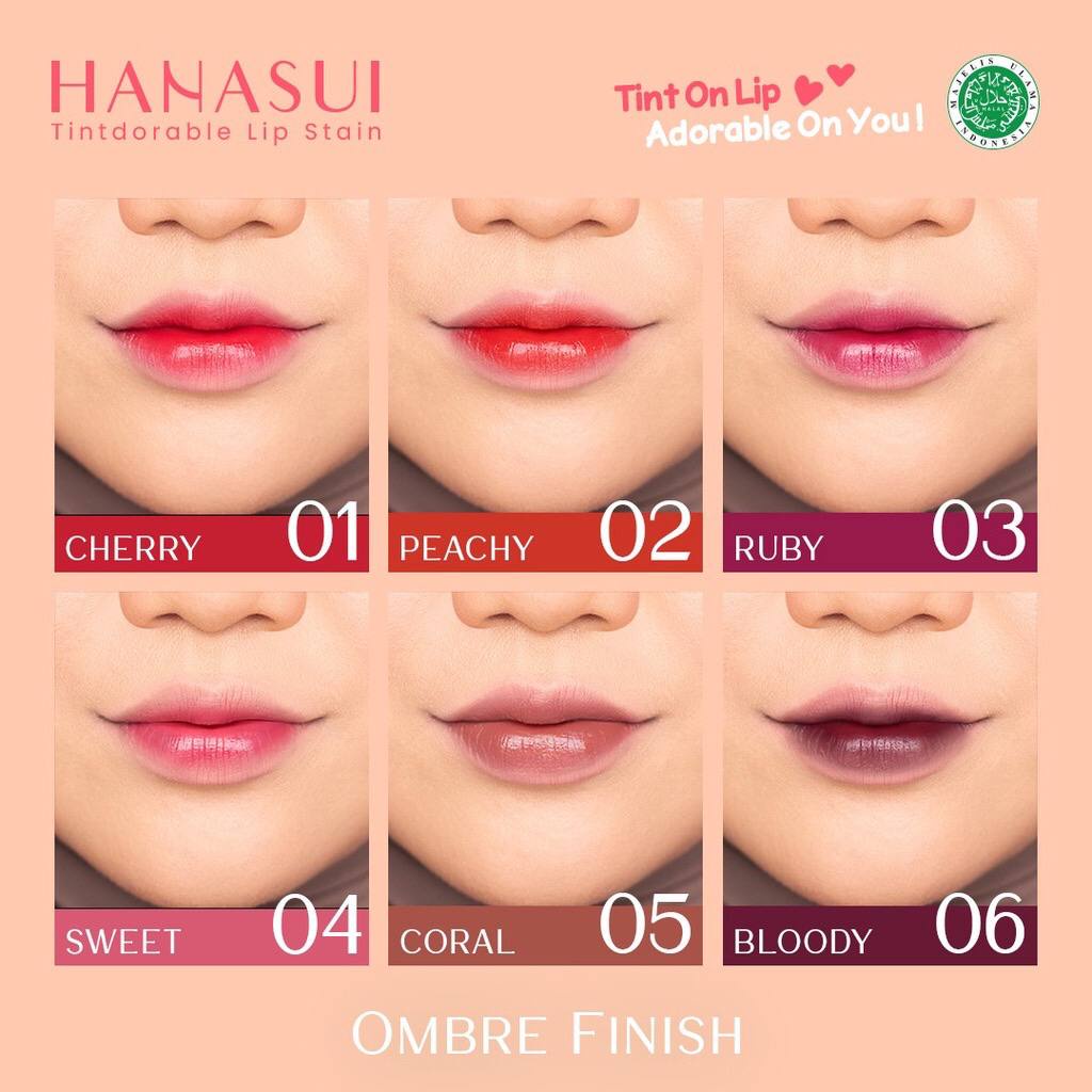 HANASUI LIPSTIK BOBA Mattedorable Lip Cream Tintdorable Lip Tint | Lip Stain