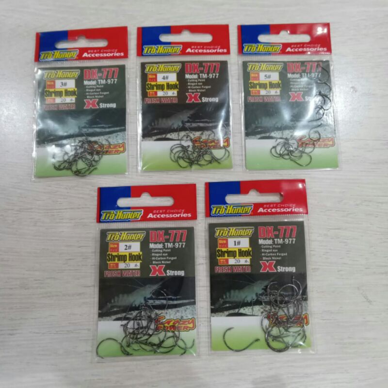 kail pancing udang pro hunter dx-777