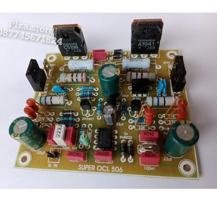 Dijamin Miring harga.. Kit power amplifier SOCL 506 TEF BALAP high grade Socl506 modif