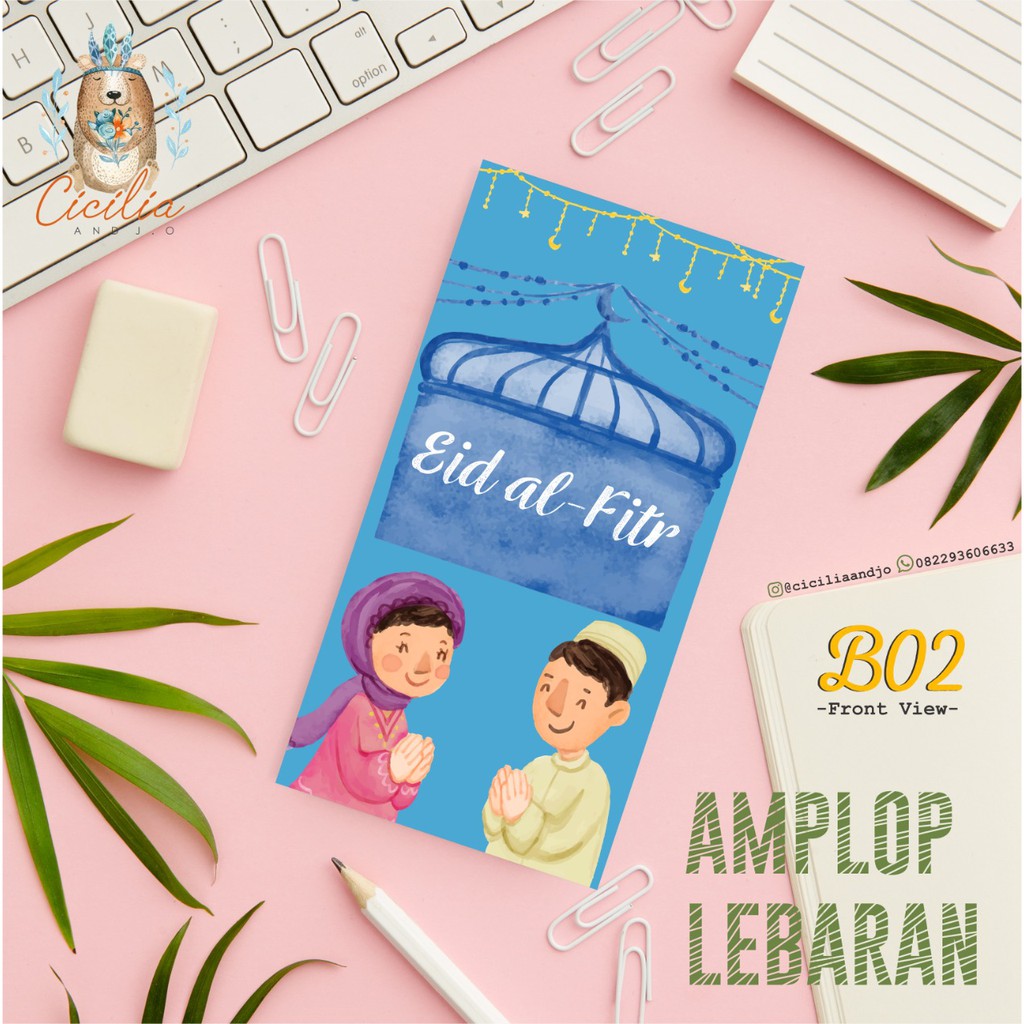 

ANGPAO LEBARAN CUSTOM / ANGBAO LEBARAN / AMPLOP LEBARAN / MONEY ENVELOPE IDUL FITRI CUSTOM B02