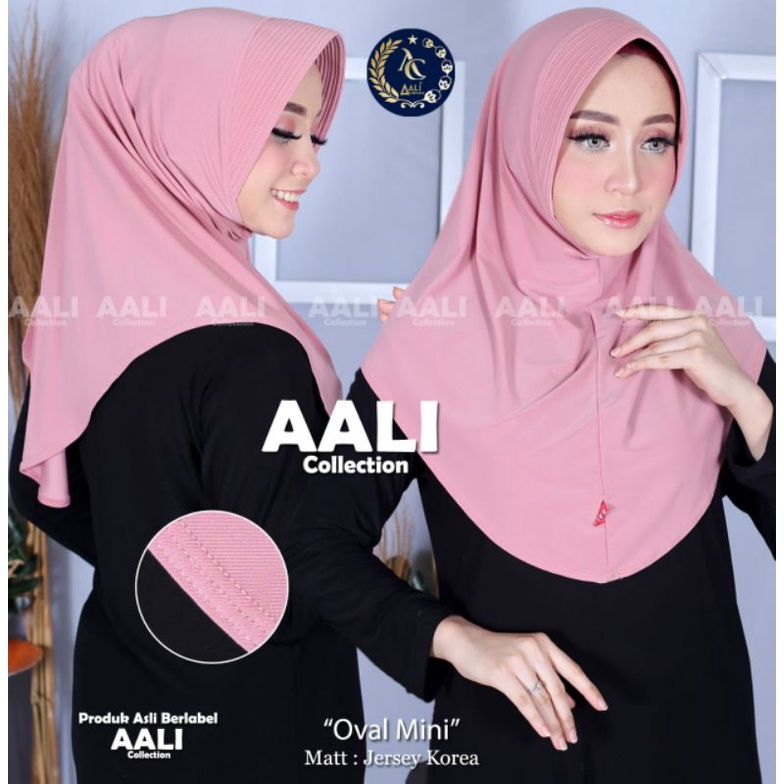 Aali Collection Bergo Jersey Polos Oval Mini