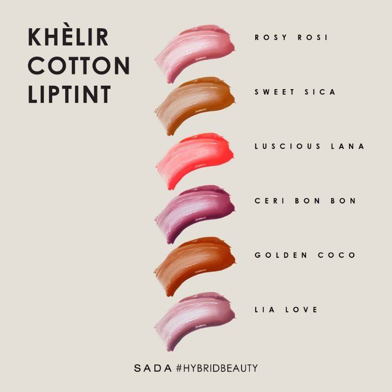 SADA Khelir Cotton Lip Tint By Cathy Sharon Original BPOM