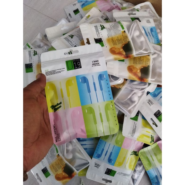earphones u19 macaron
