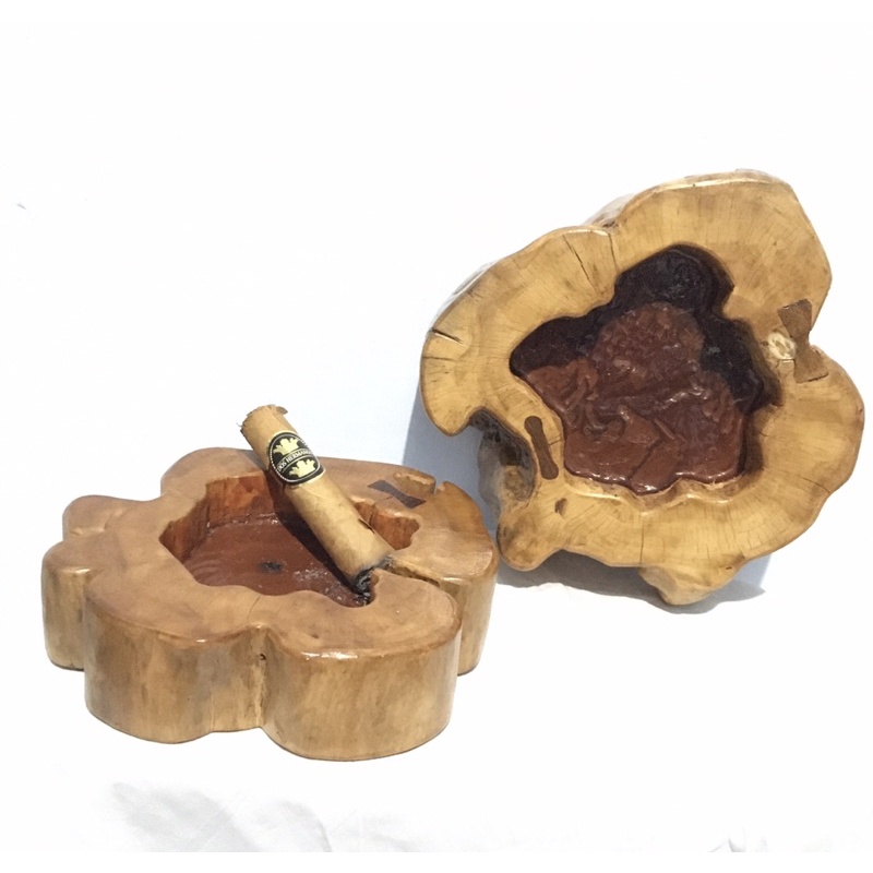 Asbak kayu/ Asbak rokok