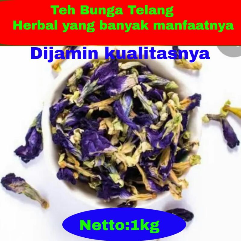 

Teh Bunga Telang Kering 1Kg
