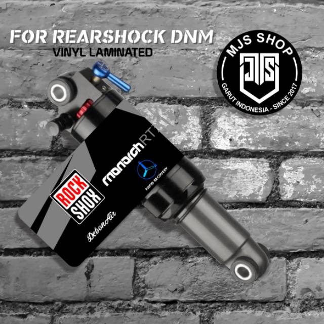 Sticker rearshock rockshox monarch rt 3