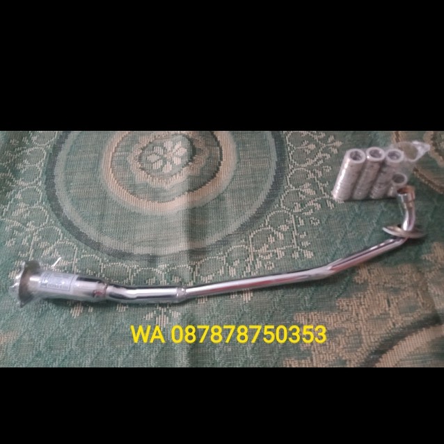 Leher Knalpot Standar Original Honda Supra x 125 R Full Crhomate