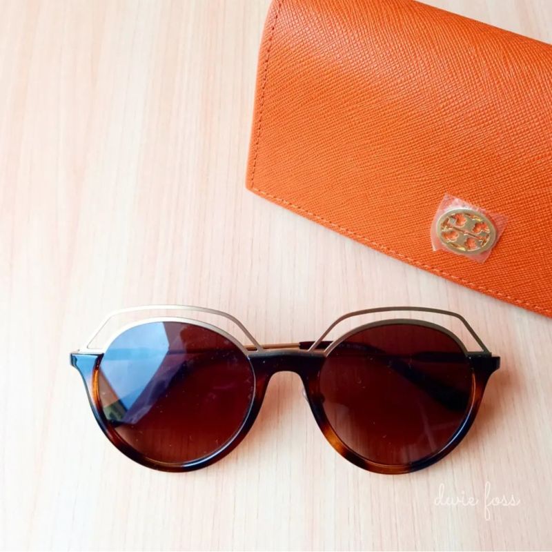 Kacamata T0ry Burch Sunglasses TY9052 Tortoise Brown Original