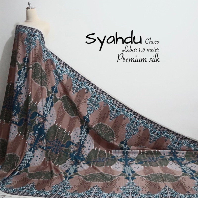 syahdu series bahan premium silk