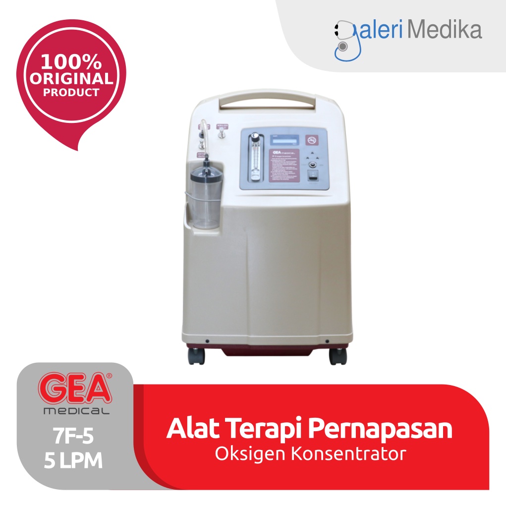 Oxygen Concentrator GEA 7F-5 Mesin Penghasil Oksigen