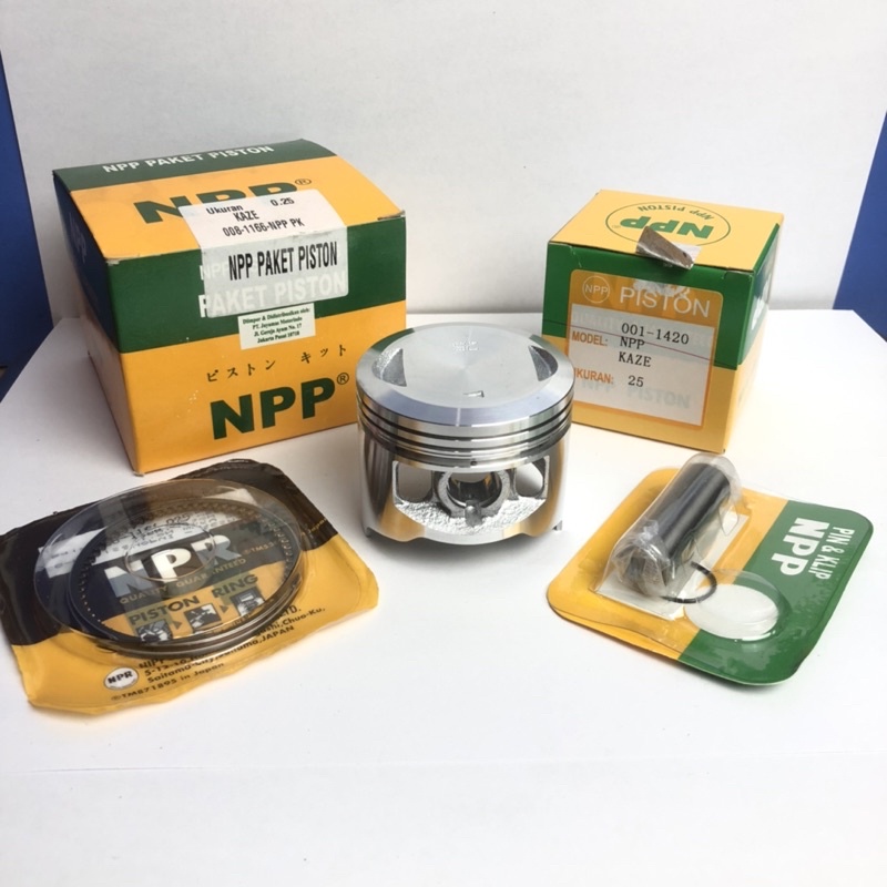 Piston Seher Set KAZE STD 25 50 75 100 125 150 175 200 NPP