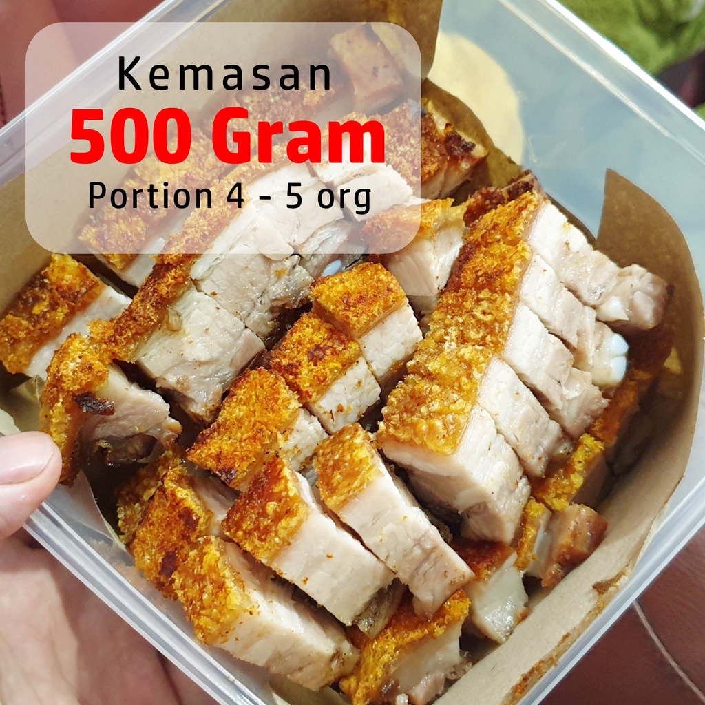 

Nyamnyam Kitchen - Babi Panggang Asin, Sambal Tauco (Kemasan 1/2 KG)