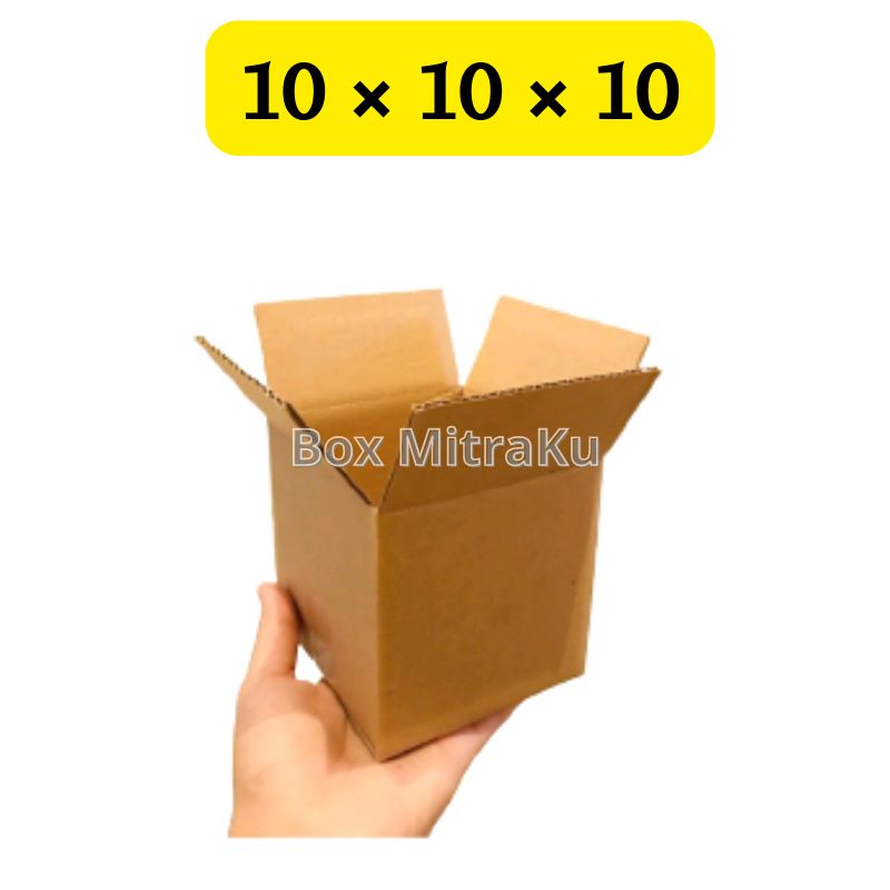 

Kardus Package Uk 10×10×10 Box Packing Polos New