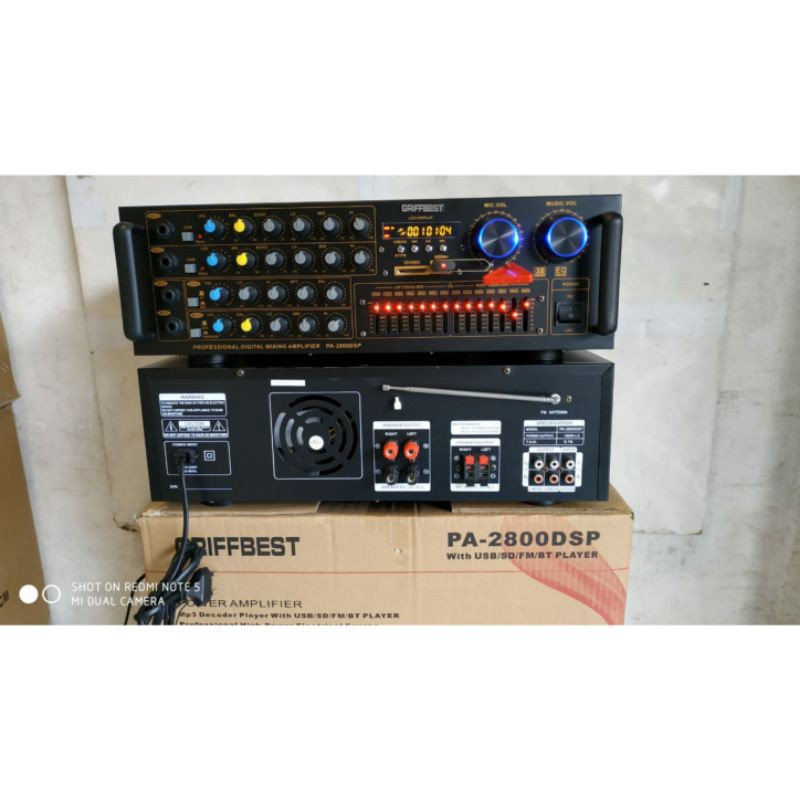 AMPLIFIER KARAOKE GRIFFBEST PA 2800 DSP ORI