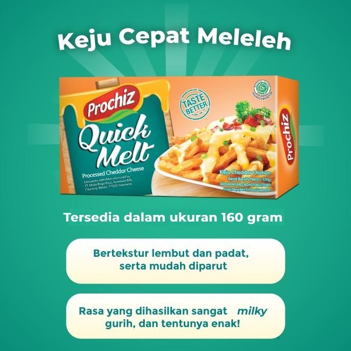 

:::::::] Keju Prochiz Quick Melt 160gr