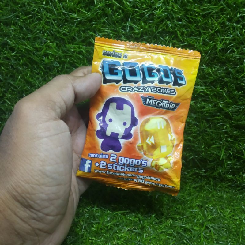 mainan gogos gogo's crazy bones megatrip series 2 emco