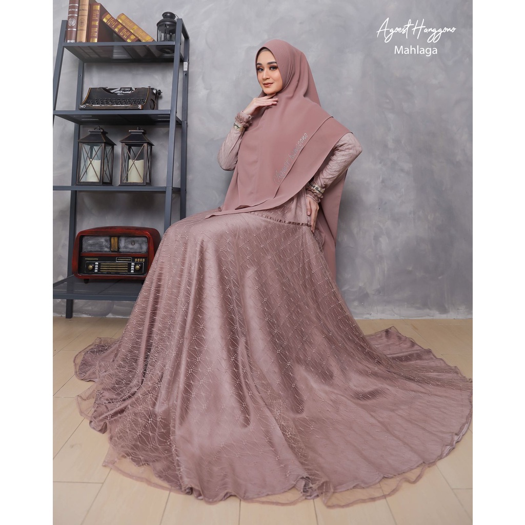 MAHLAGA SYARI BY AGOEST HANGGONO ORIGINAL / GAMIS PESTA