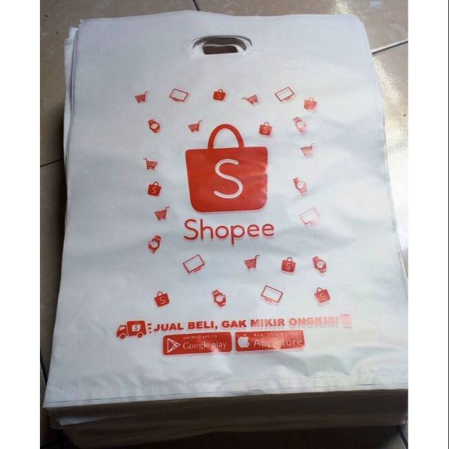 

Shopee Plastik Kemasan Bungkus Paket 35x50 Sablon Shopee Tebal