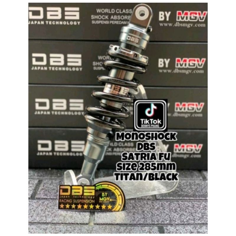 MONOSHOCK MONOSHOCK BELAKANG SATRIA FU150 OLD NEW ORIGINAL 100% DBS UK 285MM