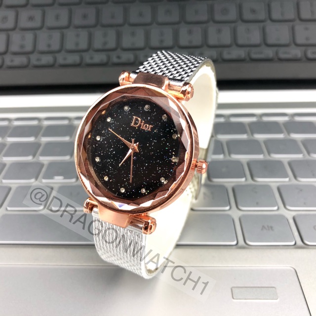 ［Ready Stock］Jam tangan wanita karet pasir gaya klasik  S1114