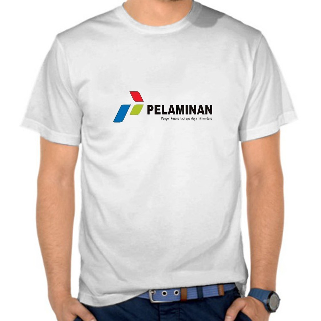Kaos parodi logo pelaminan tshirt parodi