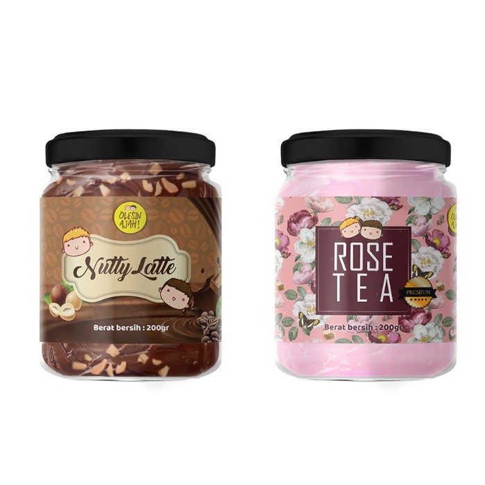 

Flash Sale - Combo Selai Nutty Latte 200gr + Selai Rose Tea 200gr