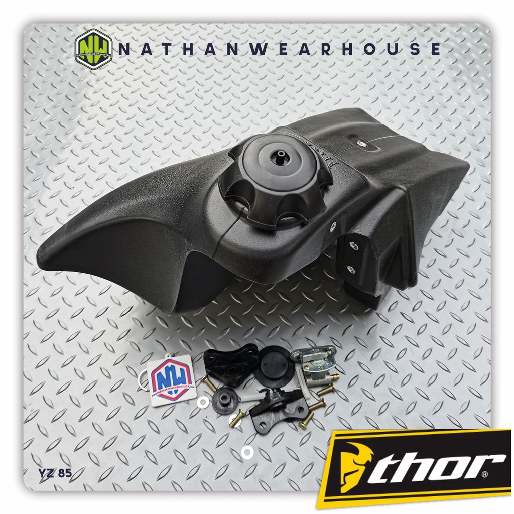 Tangki Tanki Plastik Trail YZ 85 Old New 2016 Custom Hitam Black Putih White Clear Thor