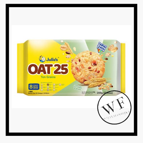 

Julies Ten Grains/ Julie's OAT 25/ Biskuit Sereal/ Biscuit cereal 200g