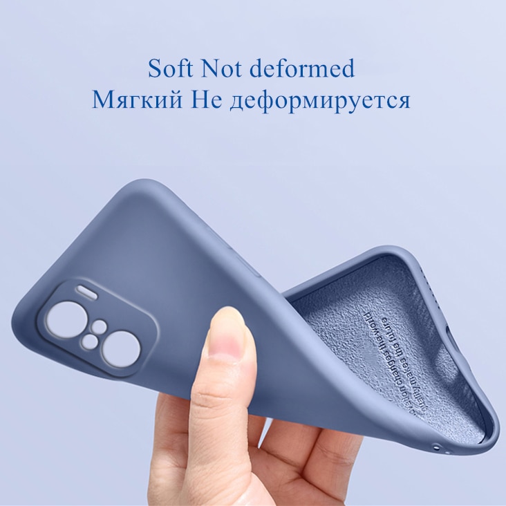 Soft Case Bahan Karet Silikon Untuk Xiaomi Redmi 10 Redmi Note 10 Note 10 Pro Poco F3 X3 NFC M3 Redmi K40 Pro