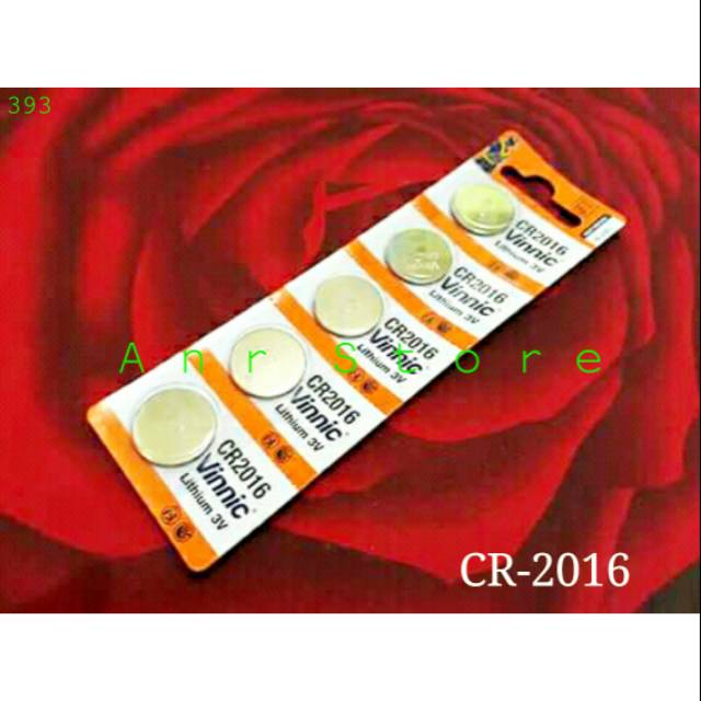 Baterai Vinic CR-2016 Per Satu Pcs Baterai Jam Tangan
