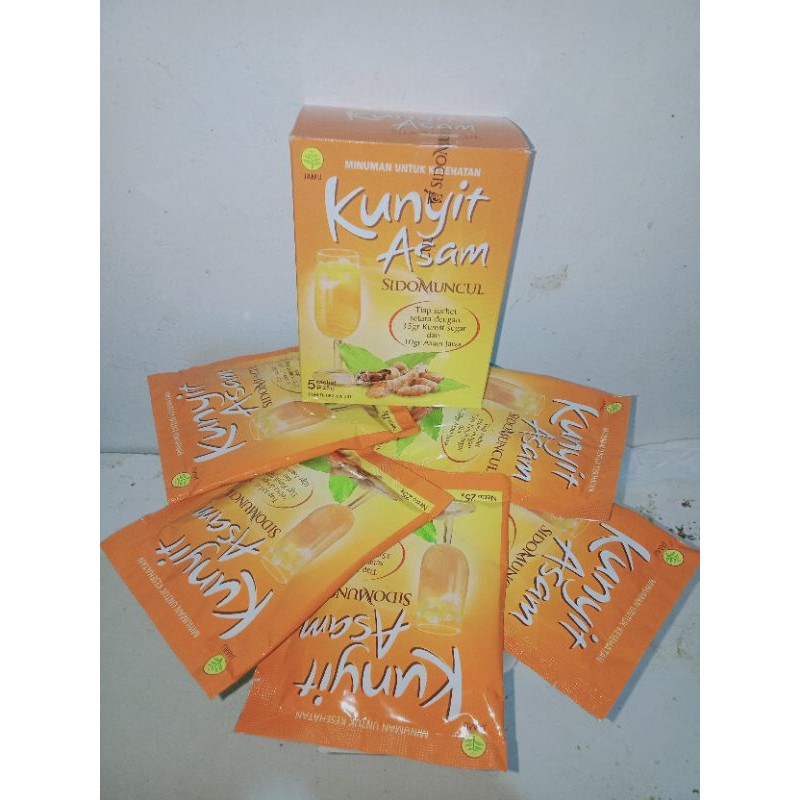 

KUNYIT ASAM isi 5 sachet