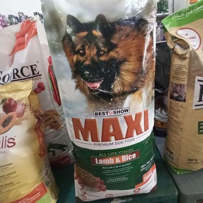 maxi dog  20kg lamb makanan anjing | gojek grab