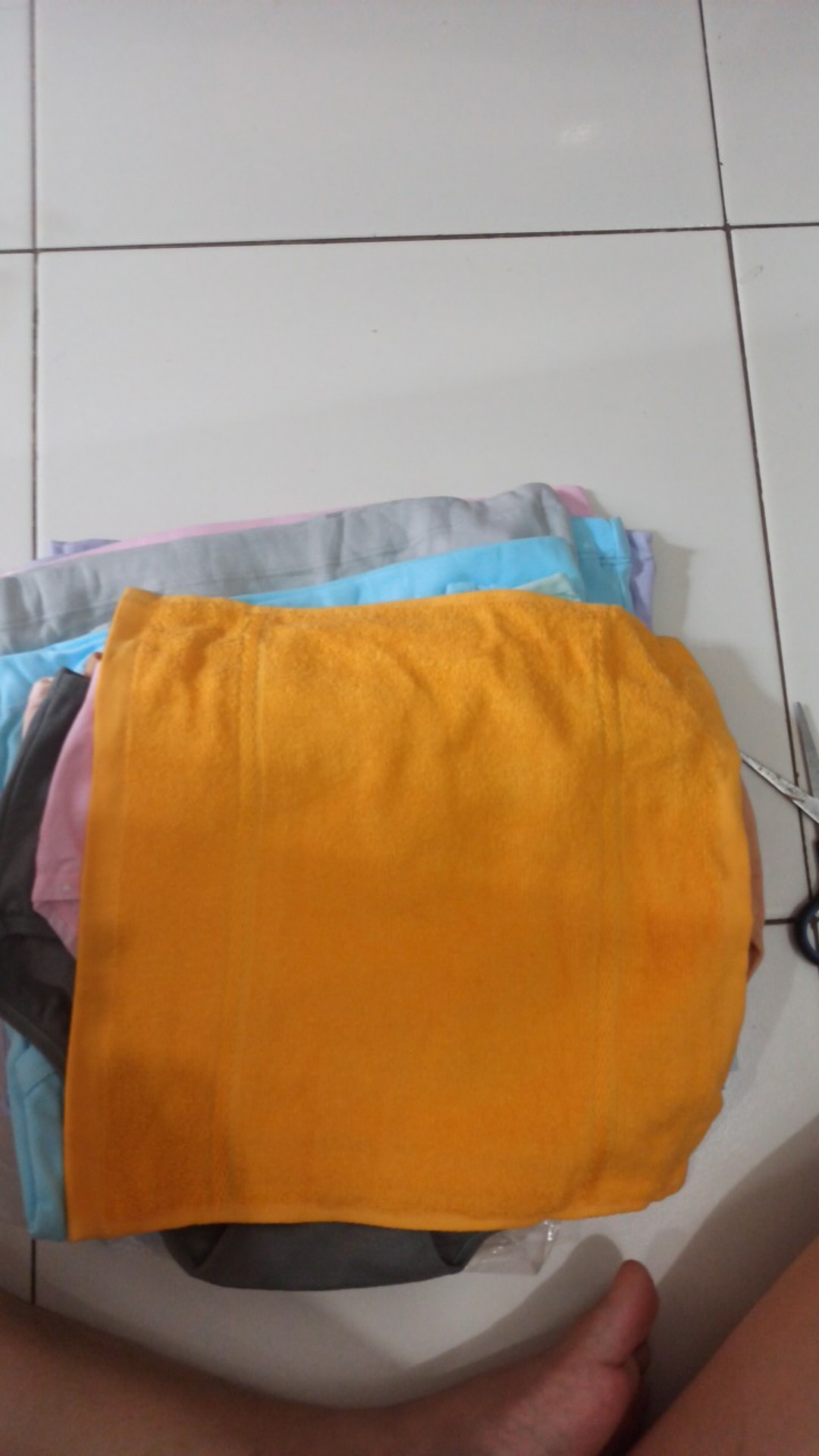 1 Pcs - Saputangan Handuk Mutia  Uk 30x30 | Saputangan Handuk Muka | Lap Tangan Amanda Mutia