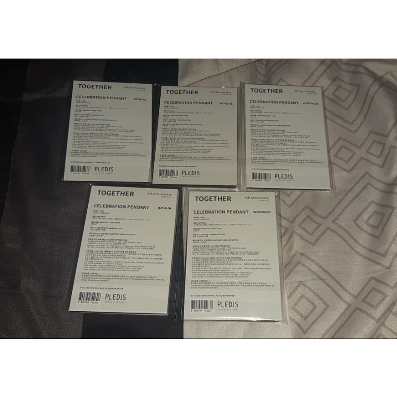 Pendant 6th Anniversary Celebration Merch Seventeen