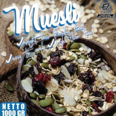 

Diskon Muesli 1000 Gr / Rolled Oats / Elgranola / Healthy Diskon