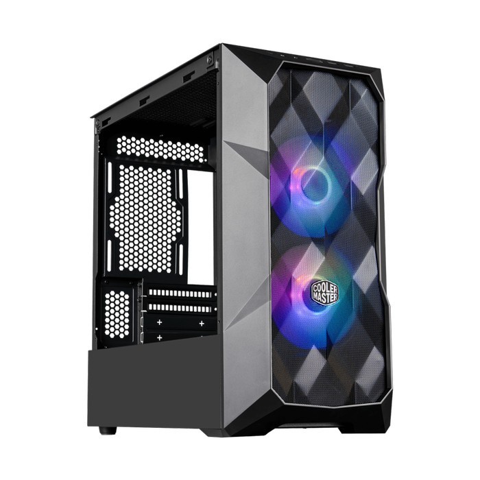 Case Cooler Master MasterBox TD300 Mesh Black - m-ATX - 2X ARGB Fans