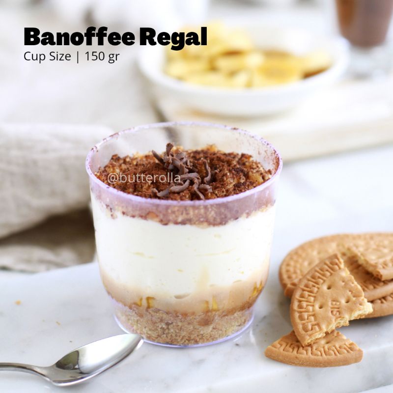 

Banoffee Dessert | BUTTEROLLA | Cup Size 150gr