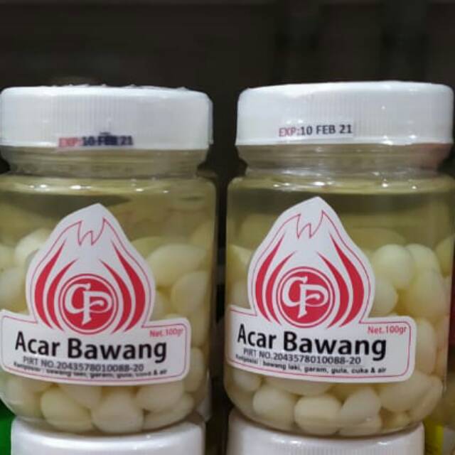 

CP acar bawang putih garlic 100gr