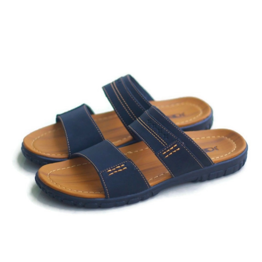 Joemen Sandal Pria Kulit Joemen S 04 Original Fashion Pria Sandal Jepit