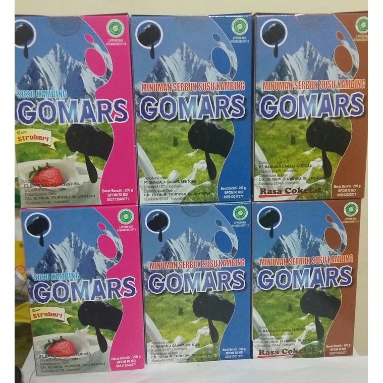 

Gomars Susu Kambing / Ettawa / Etawa