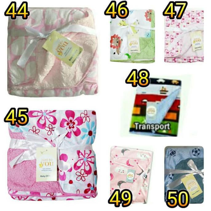 Selimut Carter / Selimut Bayi Carter / Selimut Double Fleece Carter