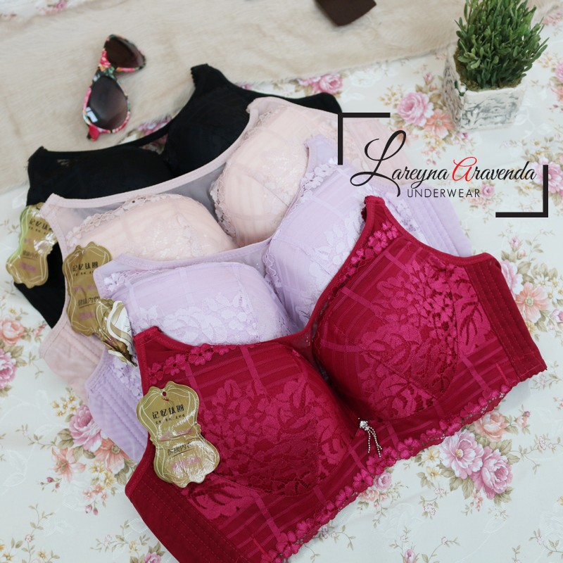 BH Bra Mewah Luxury Elegan Dengan Penutup Tambahan Mirip Tally