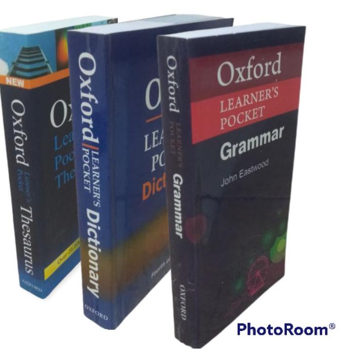 NEW PRODUCT  8.8 PAKET 3 KAMUS OXFORD DICTIONARY, GRAMMAR, LEARNER'S POCKET THESAURUS [KODE 968]