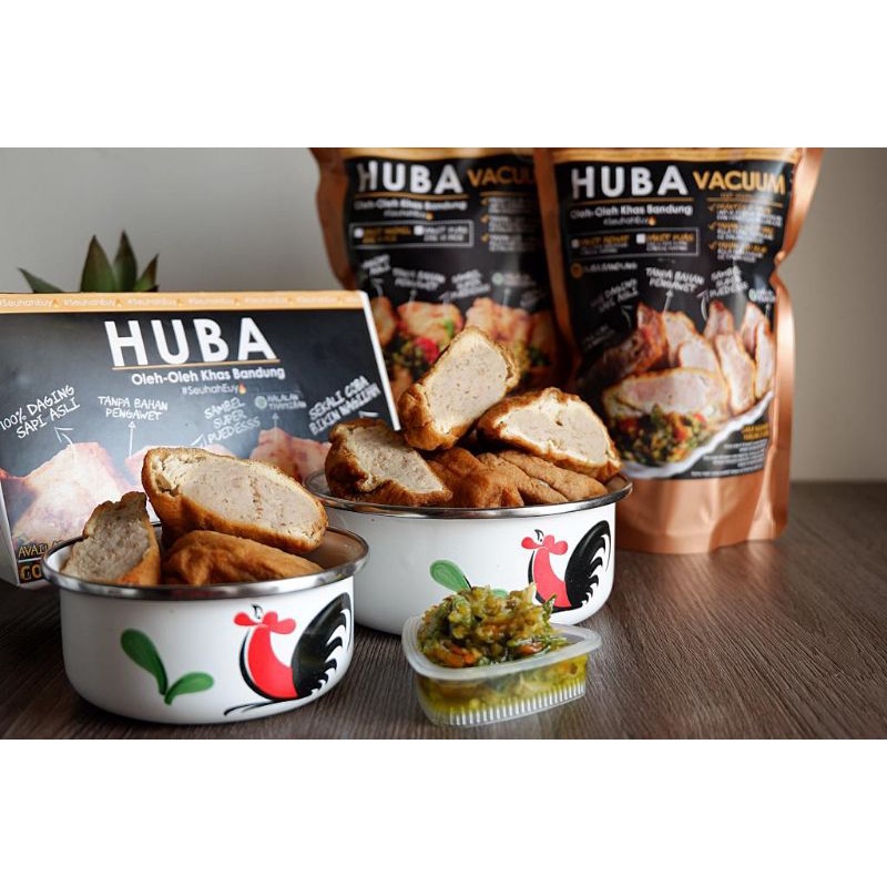 

Oleh - oleh Bandung HUBA (Tahu Baso) baso enak dan sehat tanpa MSG atau micin rasa homey, HALAL