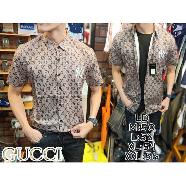 Atasan Kemeja Pria #Gucci