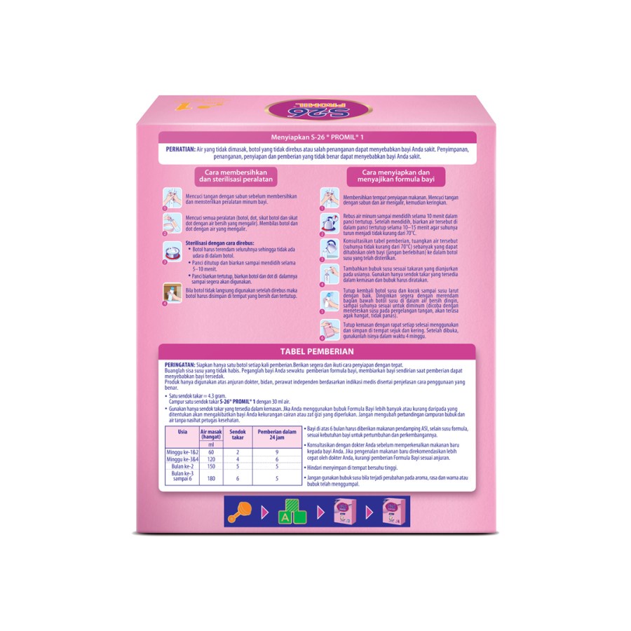 S26 PROMIL 2 SUSU FORMULA BAYI USIA 6-12 BULAN KEMASAN 700 GRAM/S-26 PROMIL 2 SUSU ANAK 6-12 BULAN