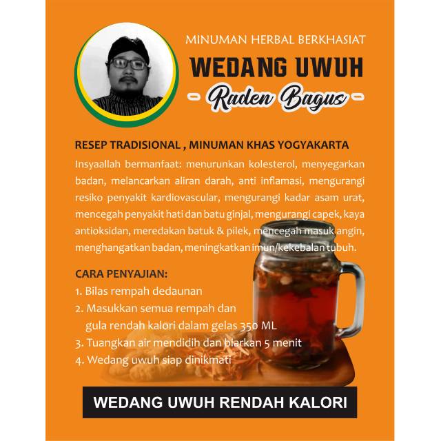 

Wedang Uwuh Raden Bagus (Rendah Kalori)